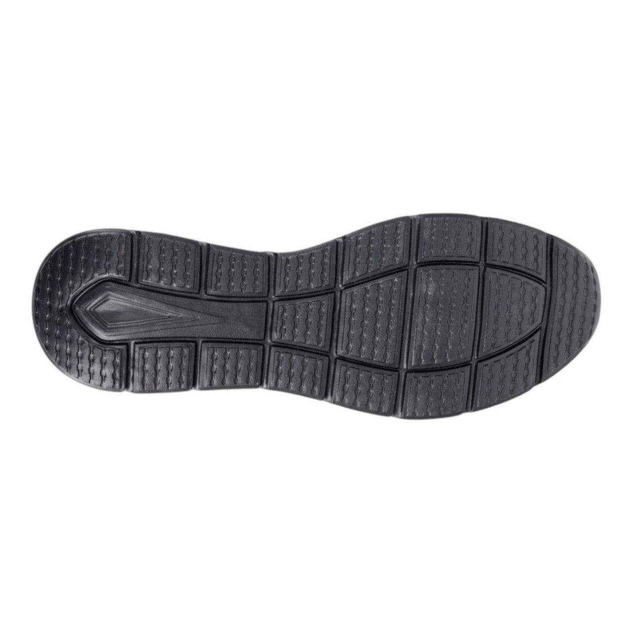 Dek Men's Slip On Breathable Flyknit Casual Trainers Black - Renna Clothing