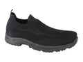 DEK Men’s Slip - On Knit Trainers – Black - Renna Clothing