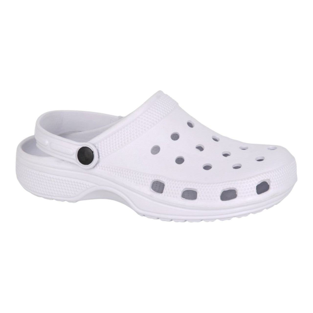 Dek Women's Lightweight Clogs - White - Renna Clothing