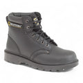 Grafters Leather Work Boots Black - Renna Clothing