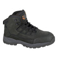 Grafters M331N S3L Safety Hiker Boot – Black Nubuck - Renna Clothing