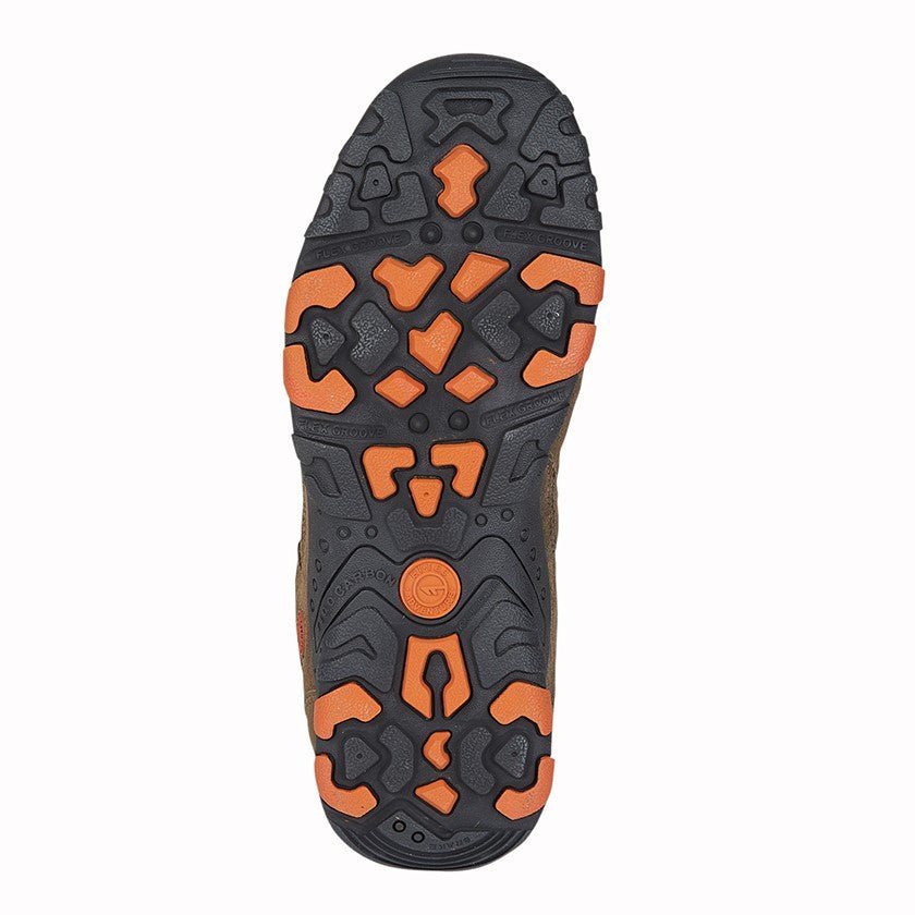 Hi - Tec Qudra Classic Trail Suede Shoes Brown Burnt Orange - Renna Clothing