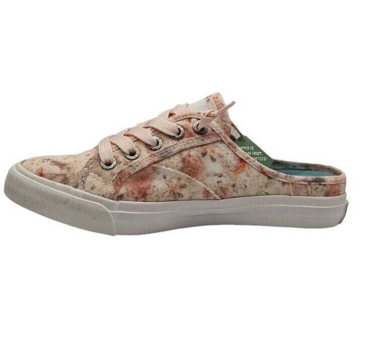 Moira No Back Slip On Canvas Pumps Lemonade - Renna Clothing