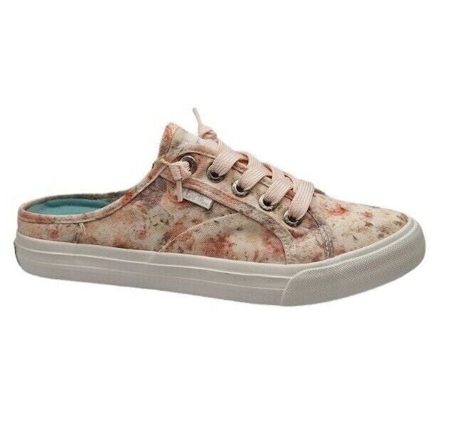 Moira No Back Slip On Canvas Pumps Lemonade - Renna Clothing
