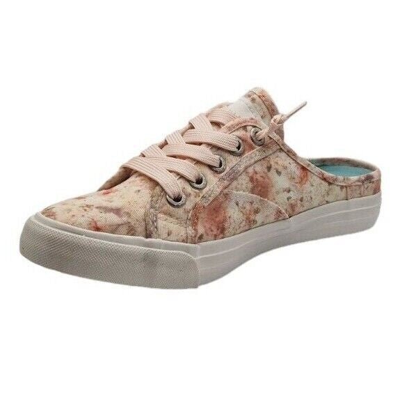 Moira No Back Slip On Canvas Pumps Lemonade - Renna Clothing