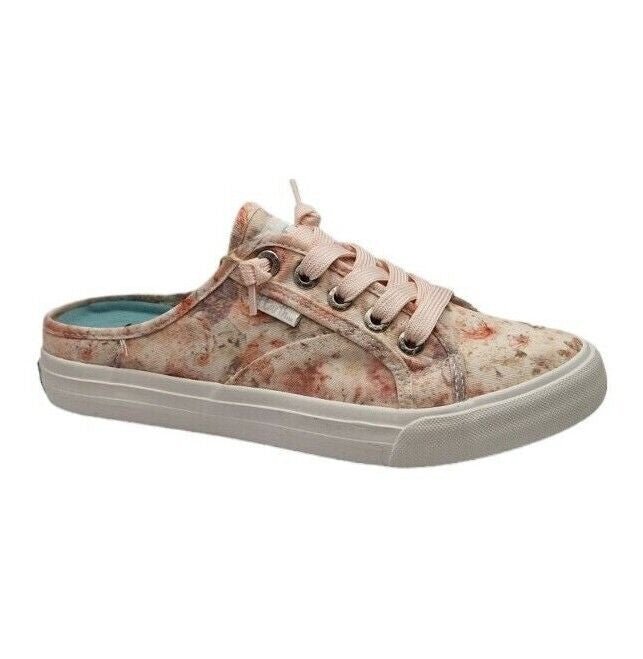 Moira No Back Slip On Canvas Pumps Lemonade - Renna Clothing