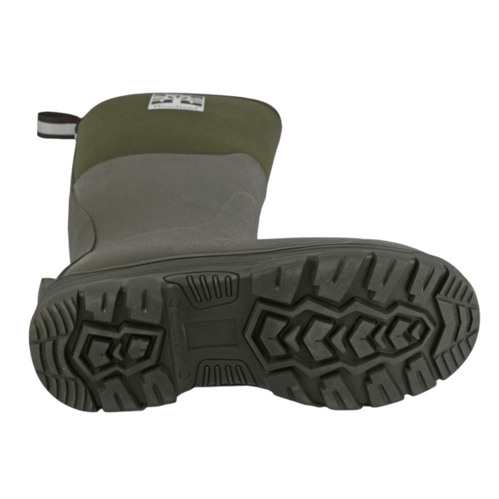 Neoprene Insulated Unisex Mucker Wellies with Rugged Rubber Sole Green - Renna Clothing