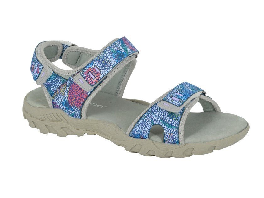 PDQ Ankle Strap Trail Sandals Grey - Renna Clothing
