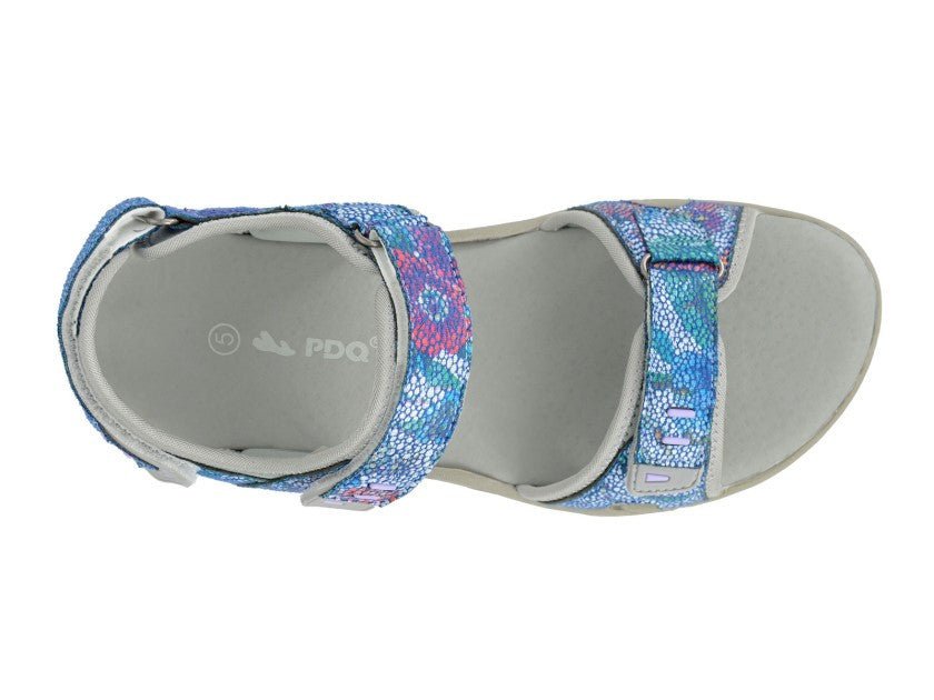 PDQ Ankle Strap Trail Sandals Grey - Renna Clothing