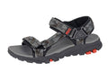PDQ Mens Trekking Hiking Sandals Grey Black - Renna Clothing