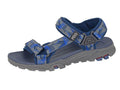 PDQ Mens Trekking Hiking Sandals Navy Grey - Renna Clothing
