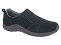 PDQ Unisex Slip On Twin Gusset Jungle Shoes Grey - Renna Clothing