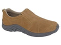 PDQ Unisex Slip On Twin Gusset Jungle Shoes Taupe - Renna Clothing