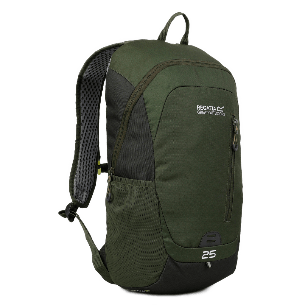 Regatta Highton V2 25L Backpack Dark Khaki/Four Leaf Clover - Renna Clothing