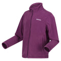 Regatta Kid's King Lightweight Full Zip Fleece Sunset Purple - Renna Clothing