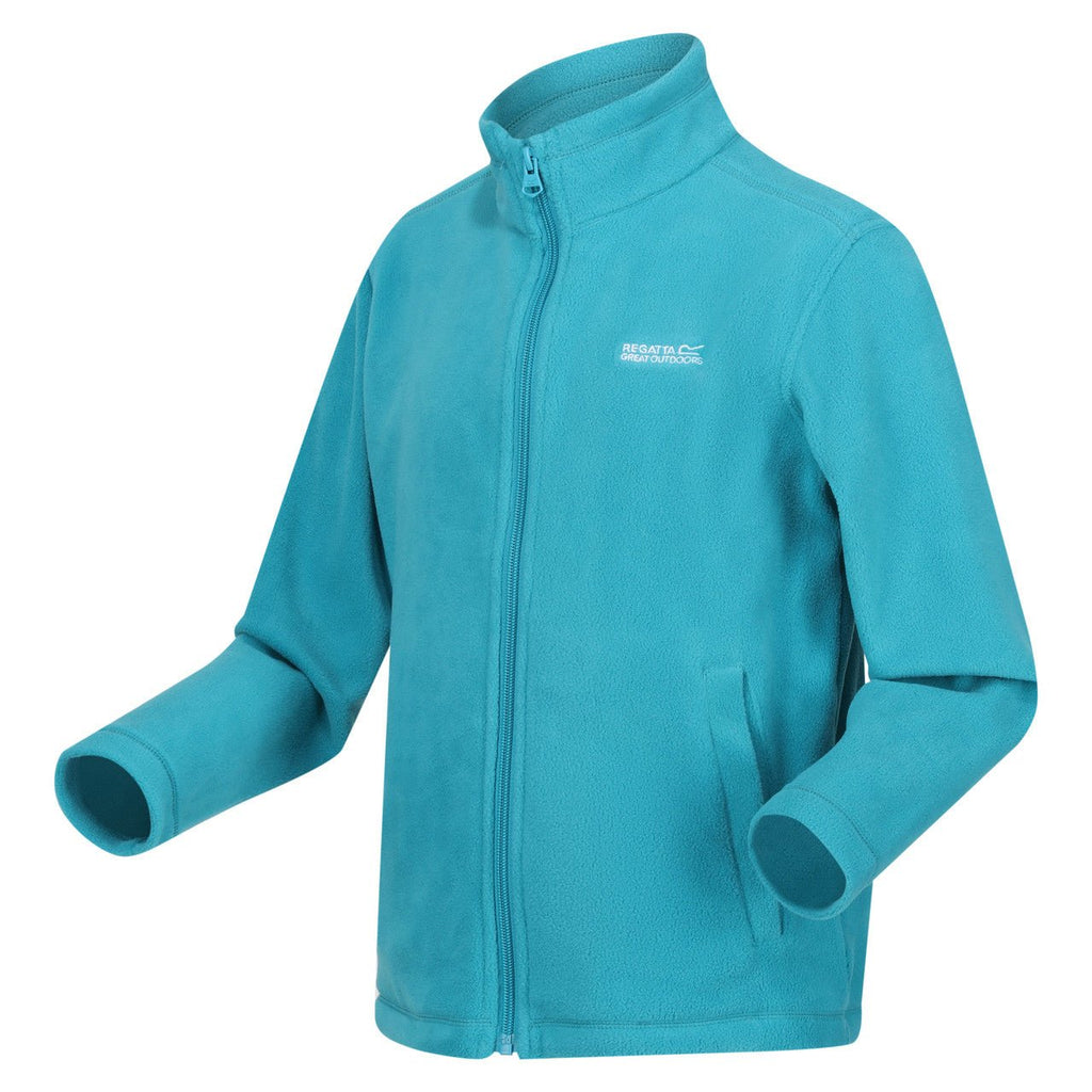Regatta Kid's King Lightweight Full Zip Fleece Tahoe Blue - Renna Clothing