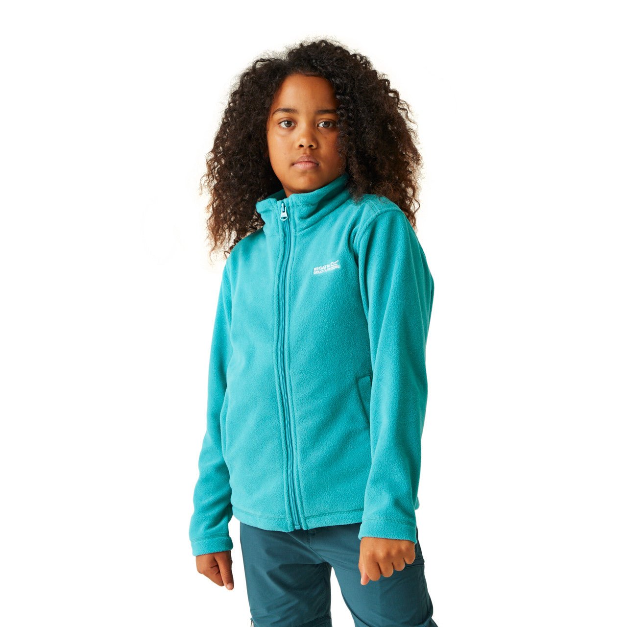 Regatta Kid's King Lightweight Full Zip Fleece Tahoe Blue - Renna Clothing