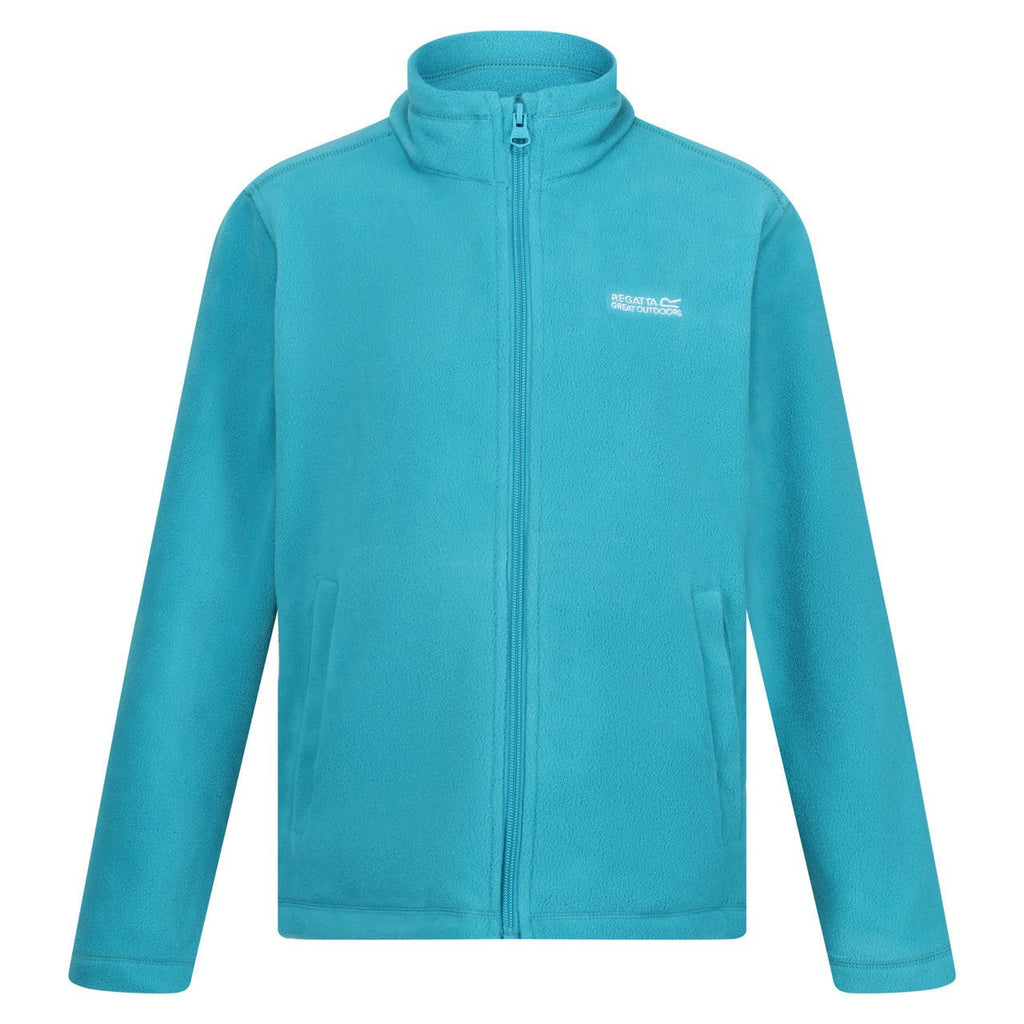 Regatta Kid's King Lightweight Full Zip Fleece Tahoe Blue - Renna Clothing