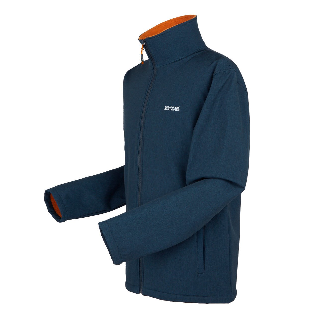Regatta Mens Cera V Softshell Jacket Navy Marble Fox - Renna Clothing