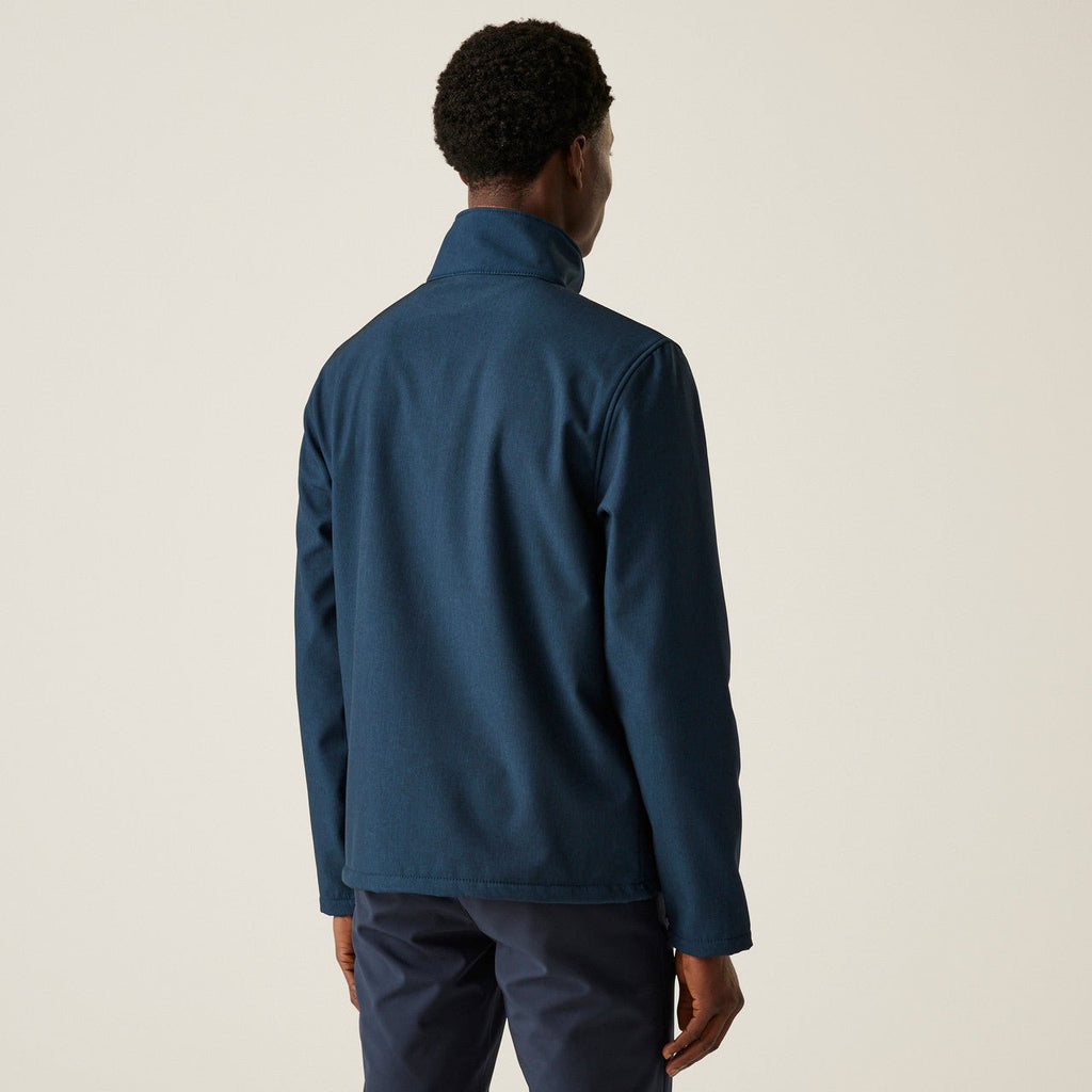 Regatta Mens Cera V Softshell Jacket Navy Marble Fox - Renna Clothing