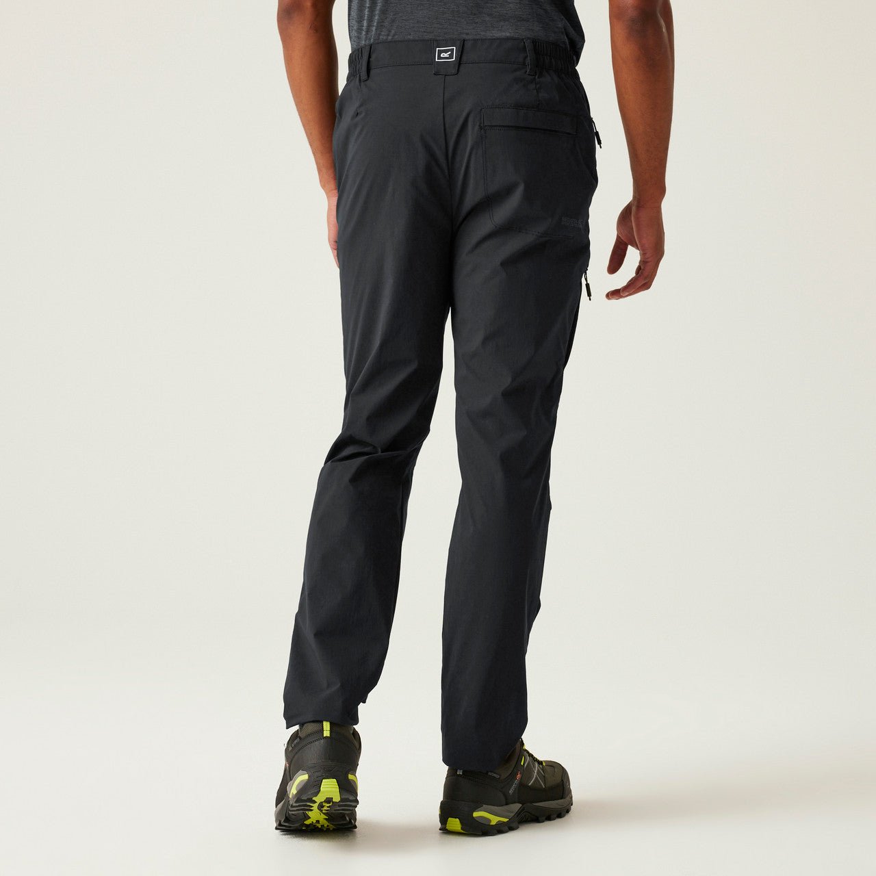Regatta Mens Highton II Walking Hiking Trousers Black - Renna Clothing