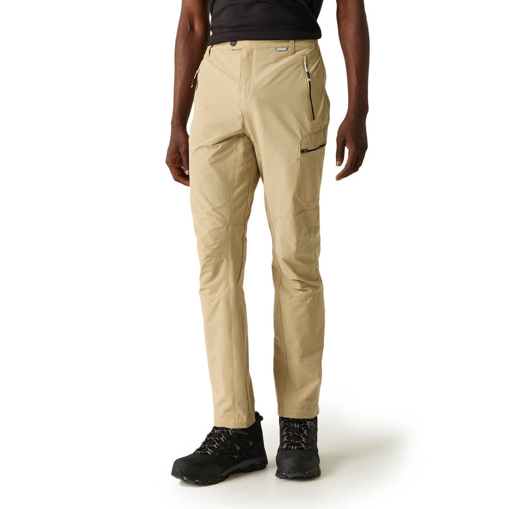 Regatta Mens Highton Walking Hiking Trousers Oat - Renna Clothing