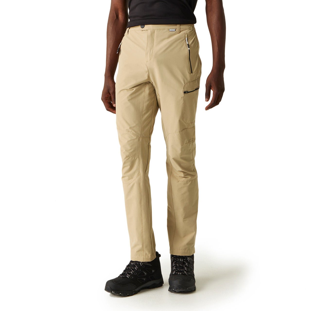 Regatta Mens Highton Walking Hiking Trousers Oat - Renna Clothing