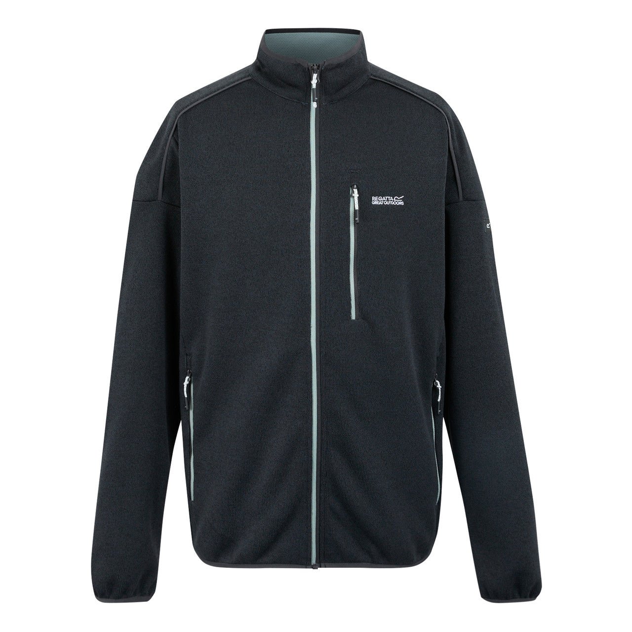 Regatta Men's Kames Full Zip Fleece Grey Ash Glacier - Renna Clothing