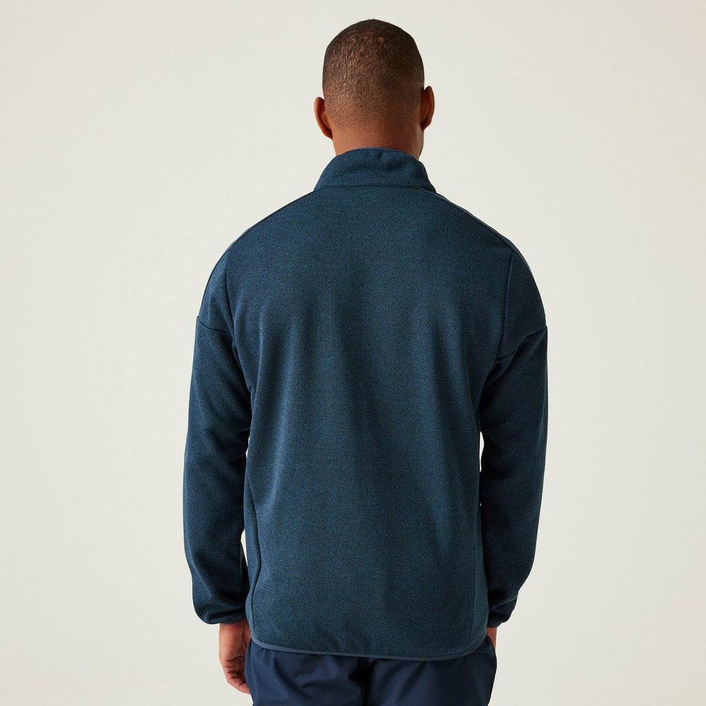 Regatta Men's Kames Full Zip Fleece Moonlight Denim Blue - Renna Clothing