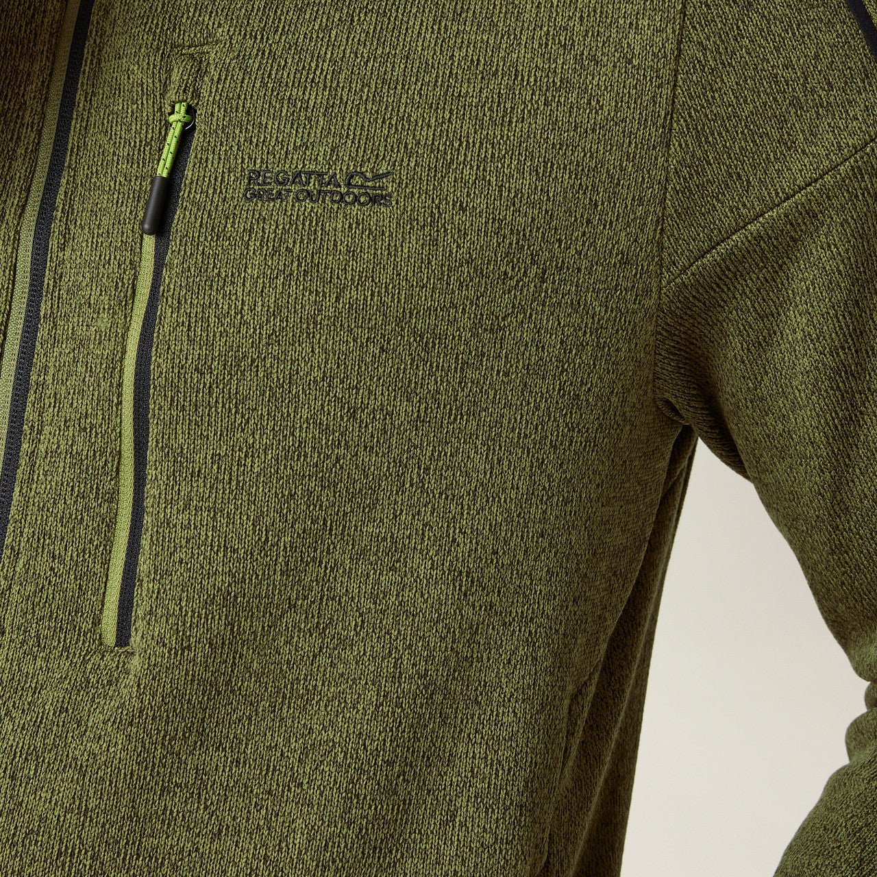 Regatta Men's Kames Full Zip Fleece Nephrite Green - Renna Clothing