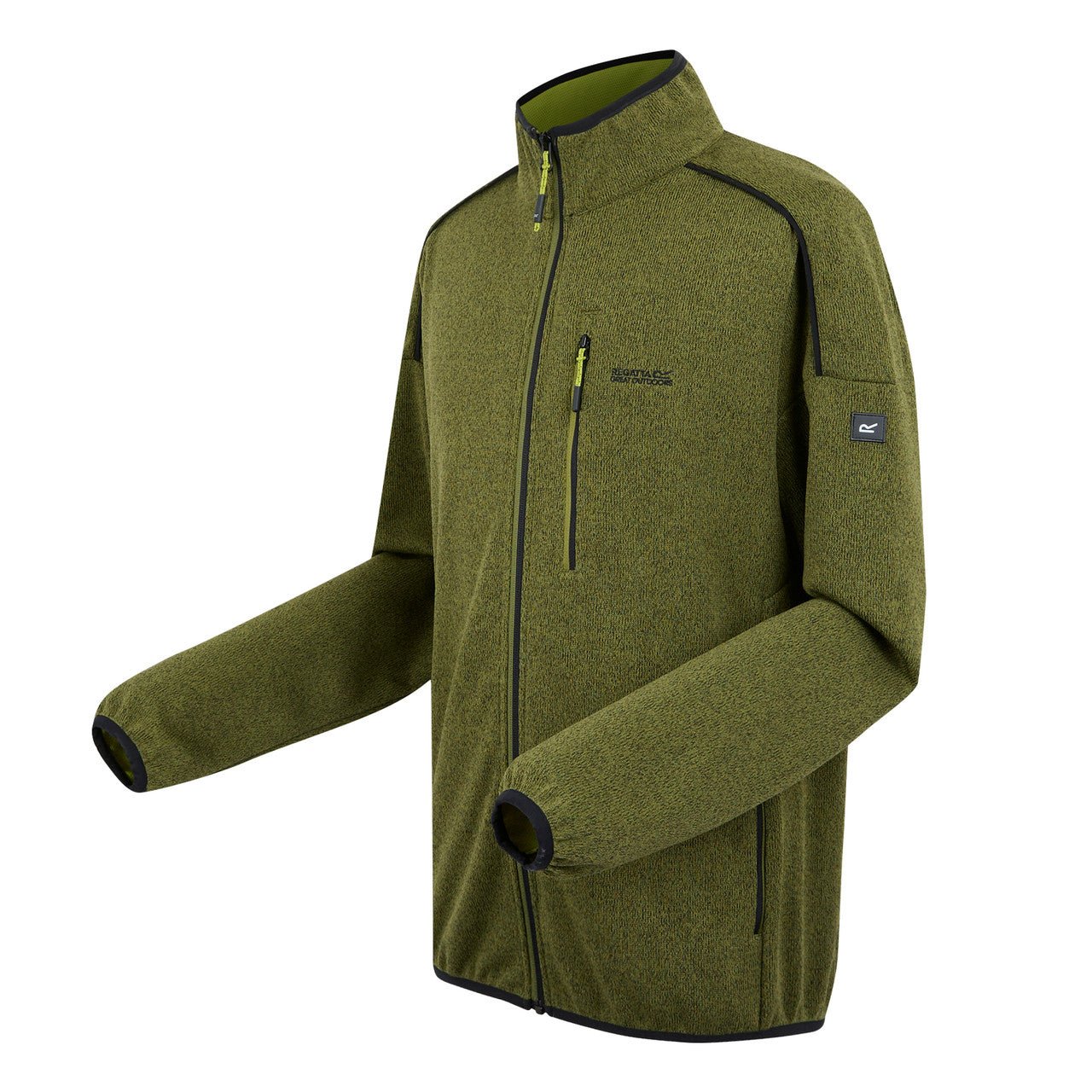 Regatta Men's Kames Full Zip Fleece Nephrite Green - Renna Clothing