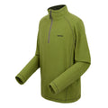 Regatta Men's Montes Lightweight Half Zip Fleece Green Gables/Nephrite Green - Renna Clothing