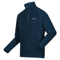 Regatta Men's Montes Lightweight Half Zip Fleece Moroccan Blue - Renna Clothing