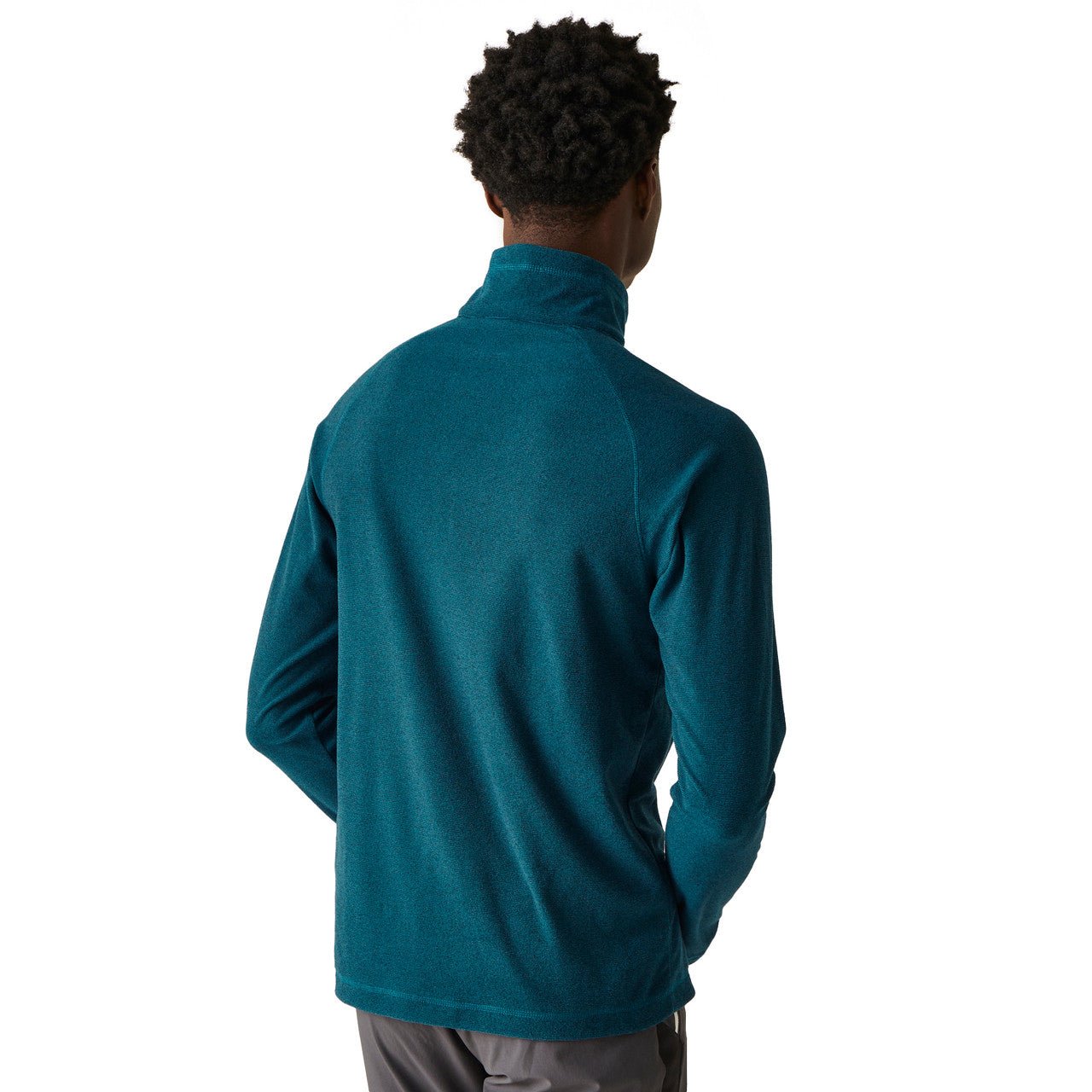 Regatta Men's Montes Lightweight Half Zip Fleece Moroccan Blue - Renna Clothing