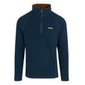 Regatta Men's Montes Lightweight Half Zip Fleece Moroccan Blue/Navy(Fox) - Renna Clothing