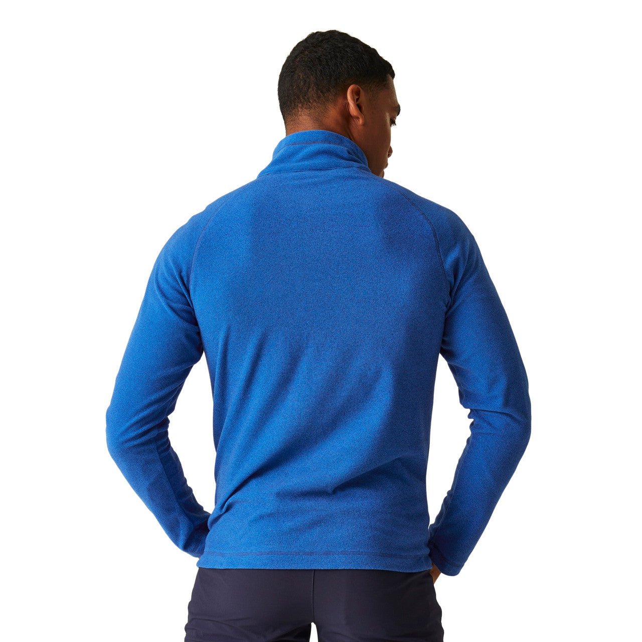 Regatta Men's Montes Lightweight Half Zip Fleece Oxford Blue - Renna Clothing