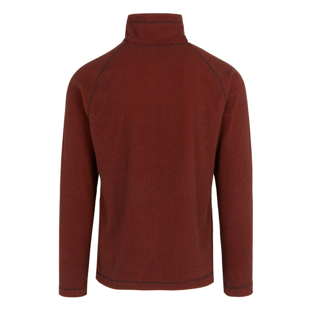 Regatta Men's Montes Lightweight Half Zip Fleece Red Ochre/Black - Renna Clothing