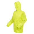 Regatta Men's Pack It Jacket Waterproof Rain Coat Citron Lime - Renna Clothing