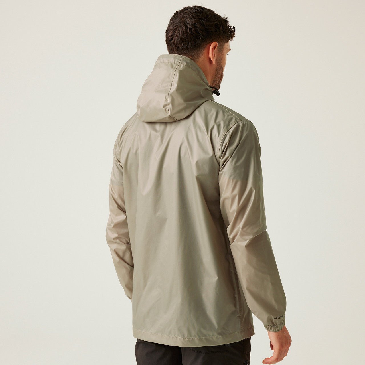 Regatta Men's Pack It Jacket Waterproof Rain Coat Golden Sand - Renna Clothing