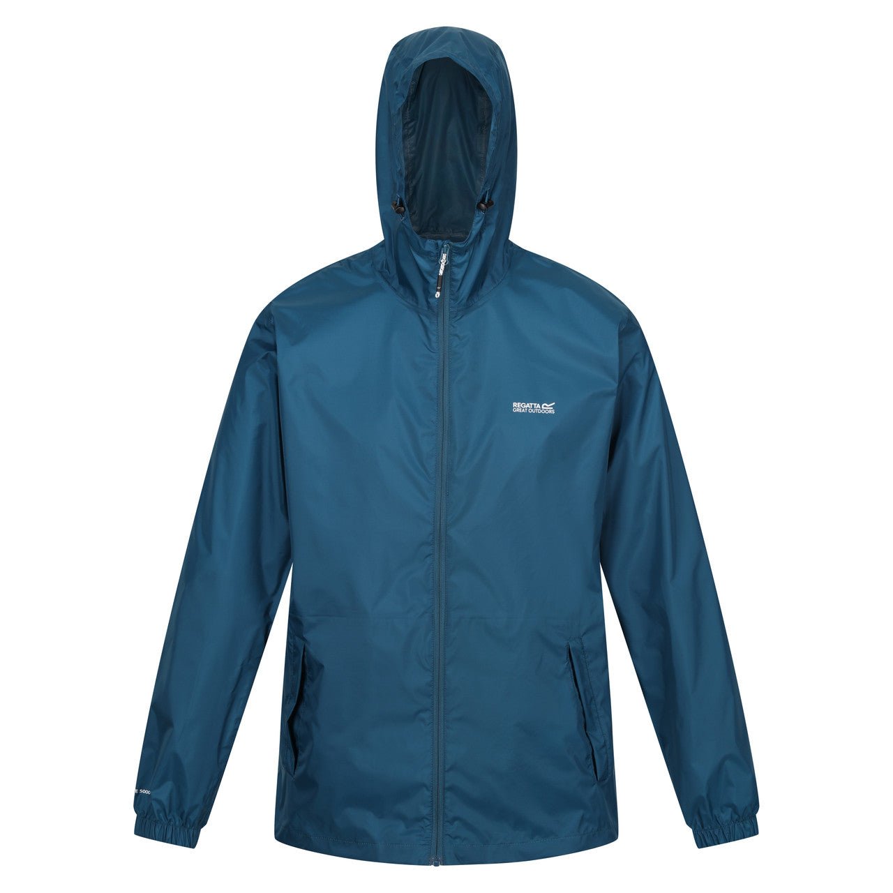 Regatta Men's Pack It Jacket Waterproof Rain Coat Moroccan Blue - Renna Clothing