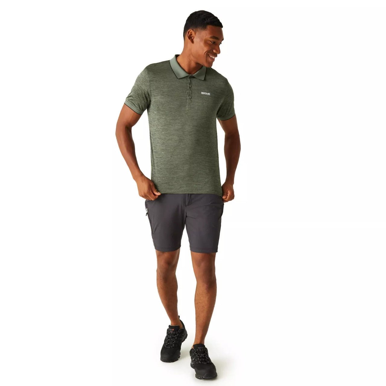 Regatta Men's Remex II Polo T Shirt Agave Green - Renna Clothing