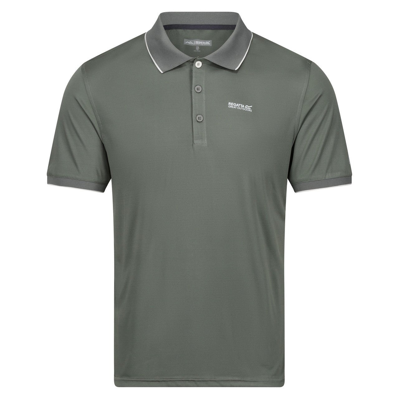Regatta Men's Remex II Polo T Shirt Agave Green Solid - Renna Clothing