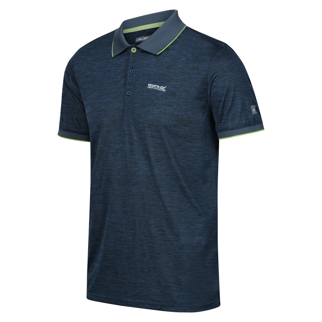 Regatta Men's Remex II Polo T Shirt Moroccan Blue - Renna Clothing