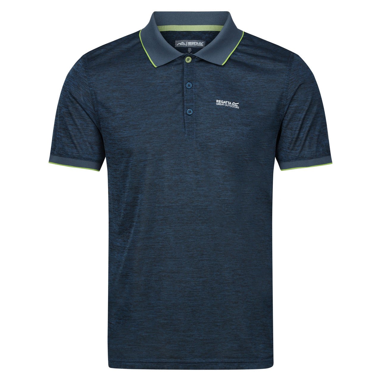 Regatta Men's Remex II Polo T Shirt Moroccan Blue - Renna Clothing
