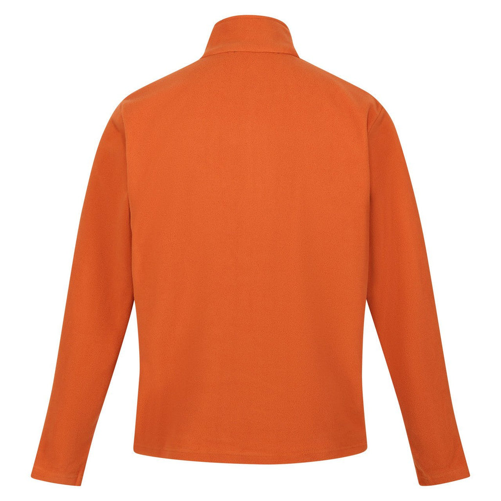 Regatta Men's Thompson Lightweight Half Zip Fleece Burnt Copper - Renna Clothing