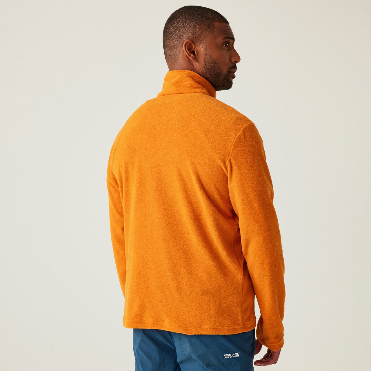 Regatta Men's Thompson Lightweight Half Zip Fleece Fox - Renna Clothing