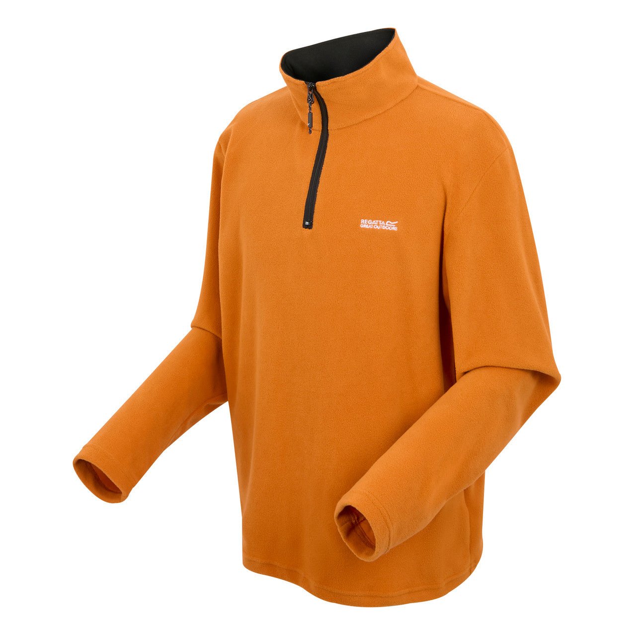 Regatta Men's Thompson Lightweight Half Zip Fleece Fox - Renna Clothing