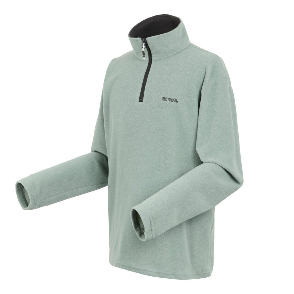 Regatta Men's Thompson Lightweight Half Zip Fleece Glacier Blue - Renna Clothing