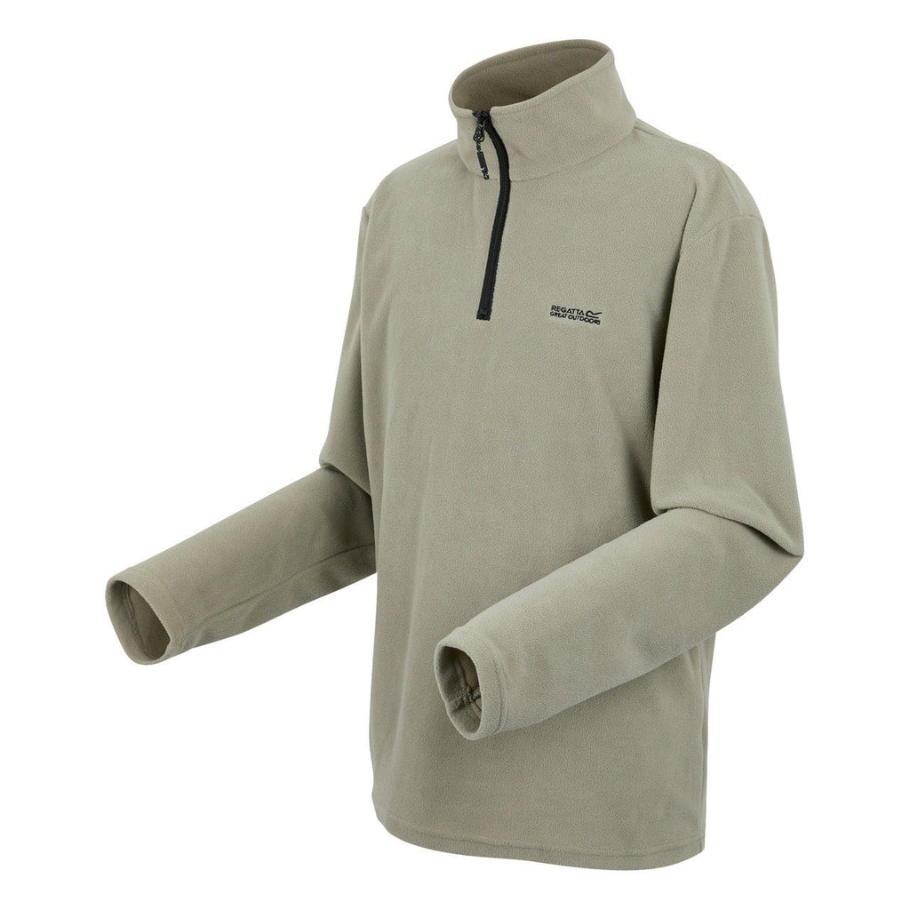 Regatta Men's Thompson Lightweight Half Zip Fleece Golden Sand - Renna Clothing
