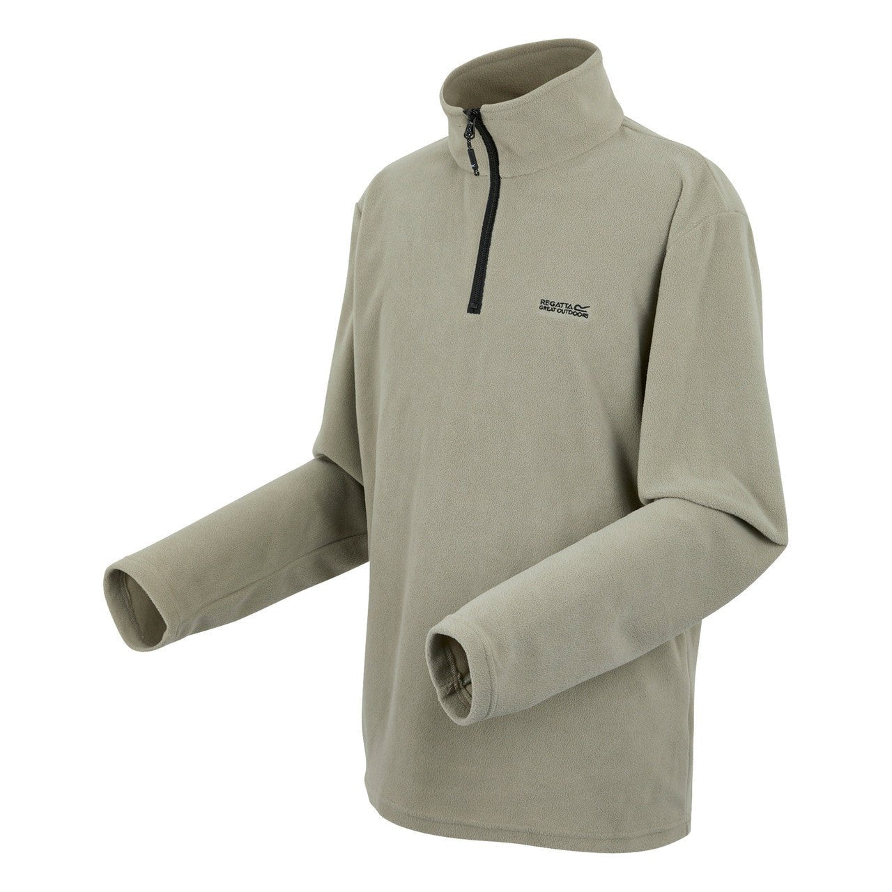 Regatta Men's Thompson Lightweight Half Zip Fleece Golden Sand - Renna Clothing